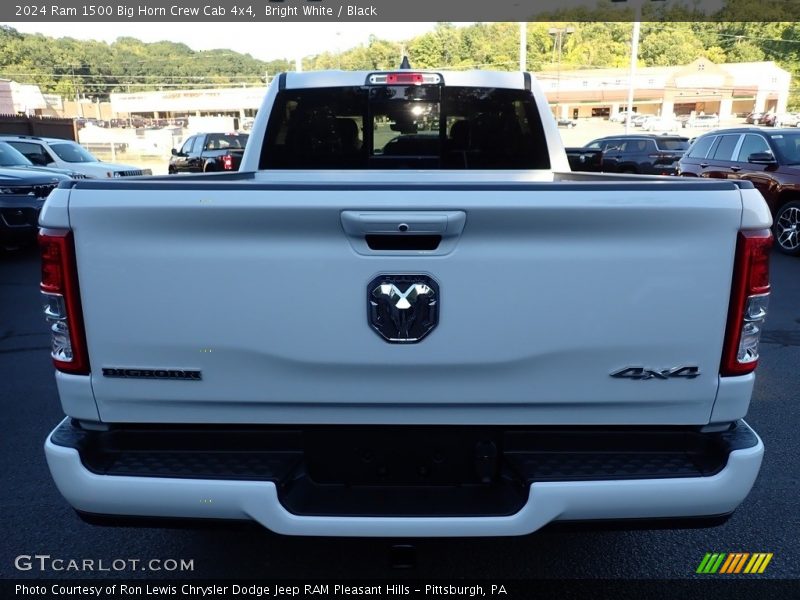 Bright White / Black 2024 Ram 1500 Big Horn Crew Cab 4x4