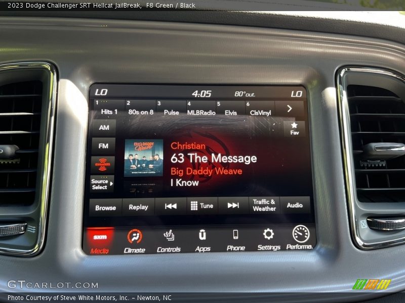 Audio System of 2023 Challenger SRT Hellcat JailBreak