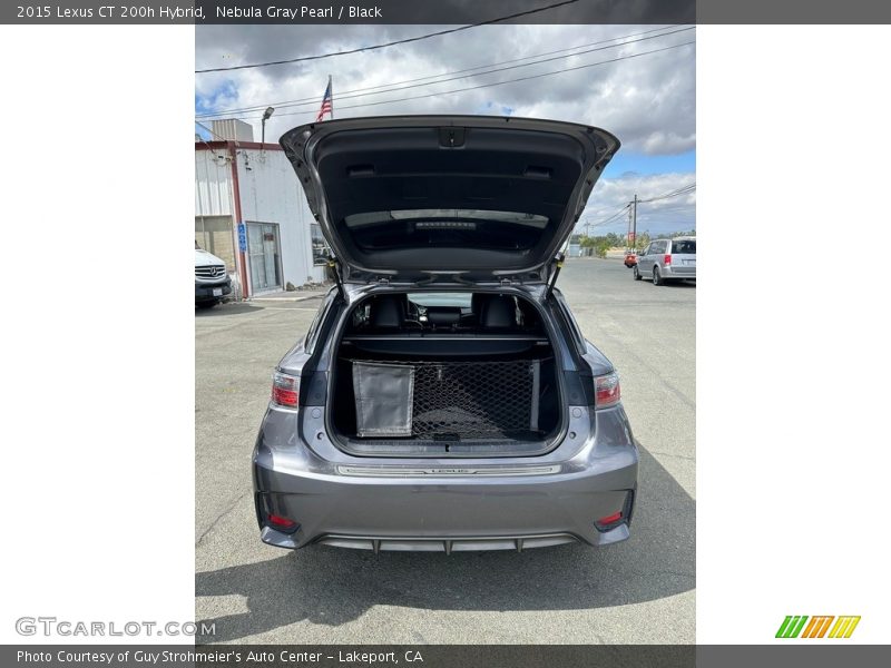 Nebula Gray Pearl / Black 2015 Lexus CT 200h Hybrid