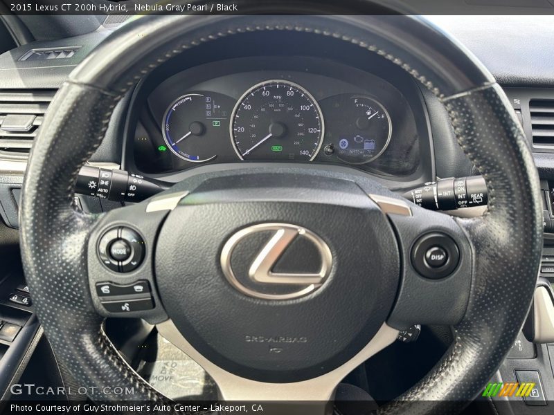  2015 CT 200h Hybrid Steering Wheel