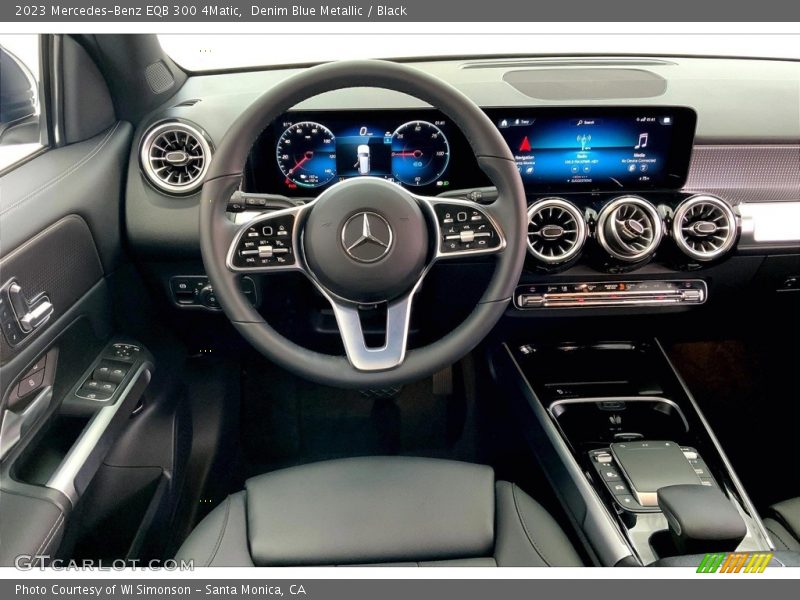 Denim Blue Metallic / Black 2023 Mercedes-Benz EQB 300 4Matic