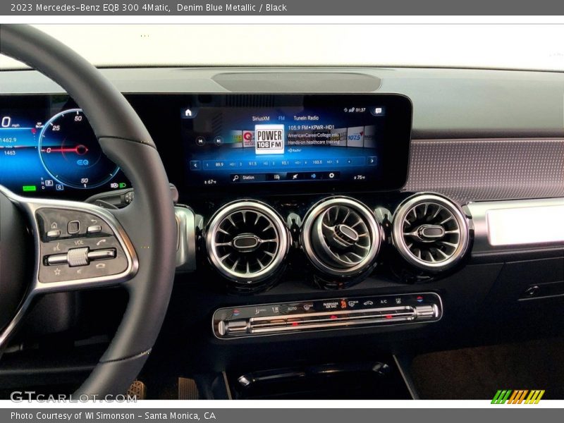 Denim Blue Metallic / Black 2023 Mercedes-Benz EQB 300 4Matic