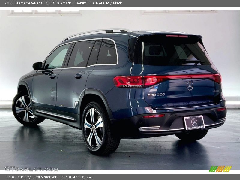 Denim Blue Metallic / Black 2023 Mercedes-Benz EQB 300 4Matic