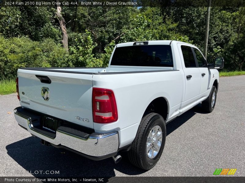 Bright White / Diesel Gray/Black 2024 Ram 2500 Big Horn Crew Cab 4x4