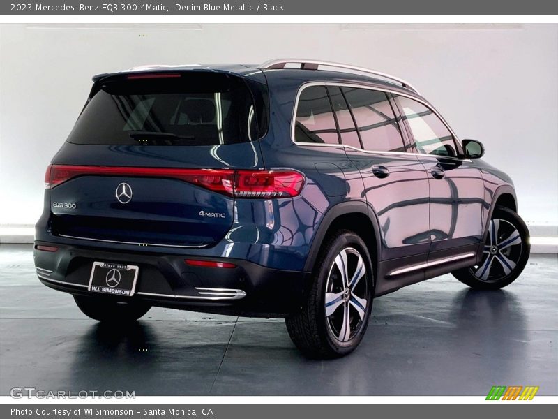 Denim Blue Metallic / Black 2023 Mercedes-Benz EQB 300 4Matic