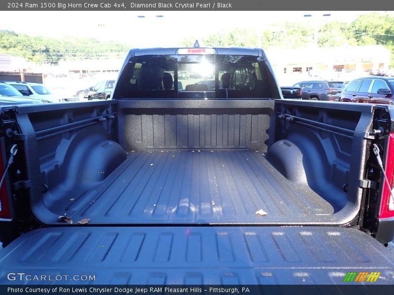 Diamond Black Crystal Pearl / Black 2024 Ram 1500 Big Horn Crew Cab 4x4