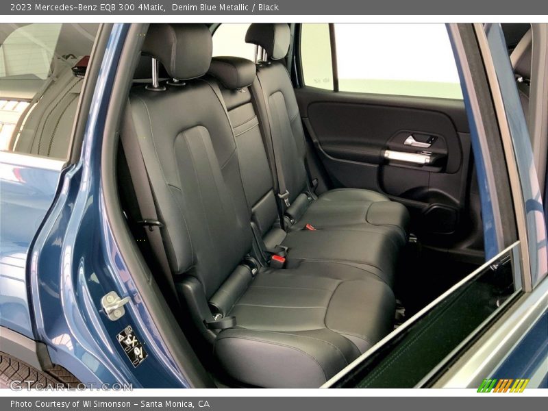Rear Seat of 2023 EQB 300 4Matic