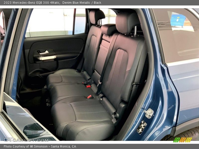 Rear Seat of 2023 EQB 300 4Matic