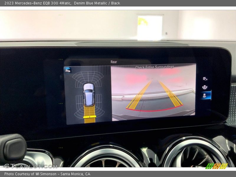 Denim Blue Metallic / Black 2023 Mercedes-Benz EQB 300 4Matic