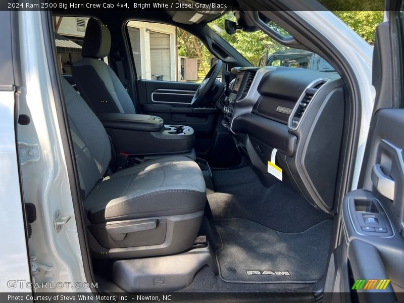 Front Seat of 2024 2500 Big Horn Crew Cab 4x4