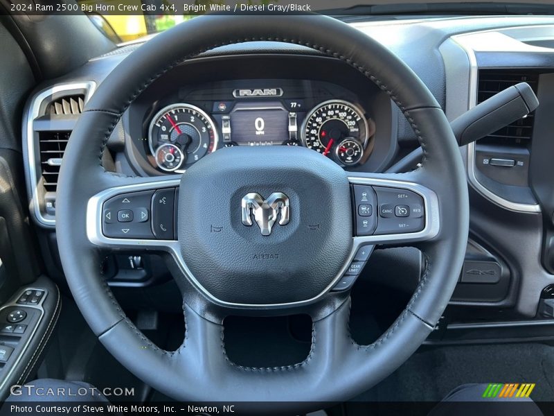  2024 2500 Big Horn Crew Cab 4x4 Steering Wheel