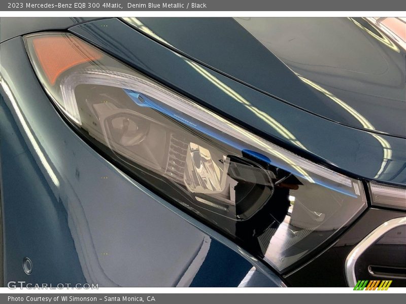 Denim Blue Metallic / Black 2023 Mercedes-Benz EQB 300 4Matic