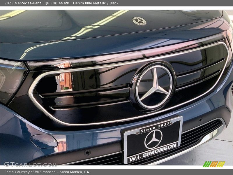 Denim Blue Metallic / Black 2023 Mercedes-Benz EQB 300 4Matic