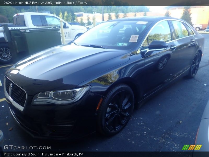 Infinite Black / Ebony 2020 Lincoln MKZ Reserve AWD
