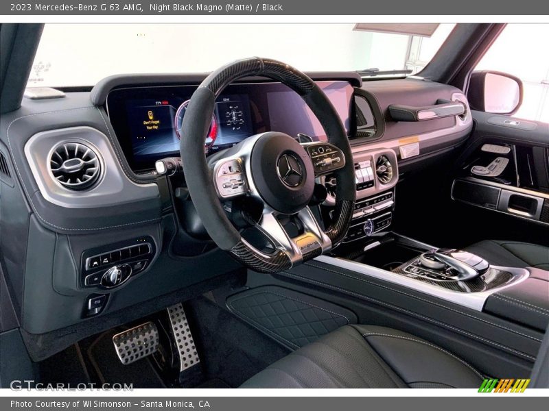 Dashboard of 2023 G 63 AMG