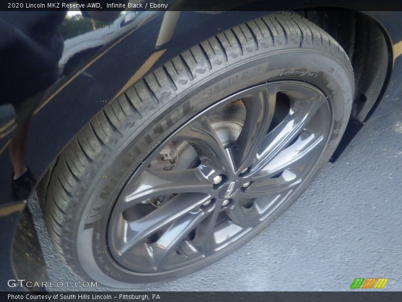 Infinite Black / Ebony 2020 Lincoln MKZ Reserve AWD