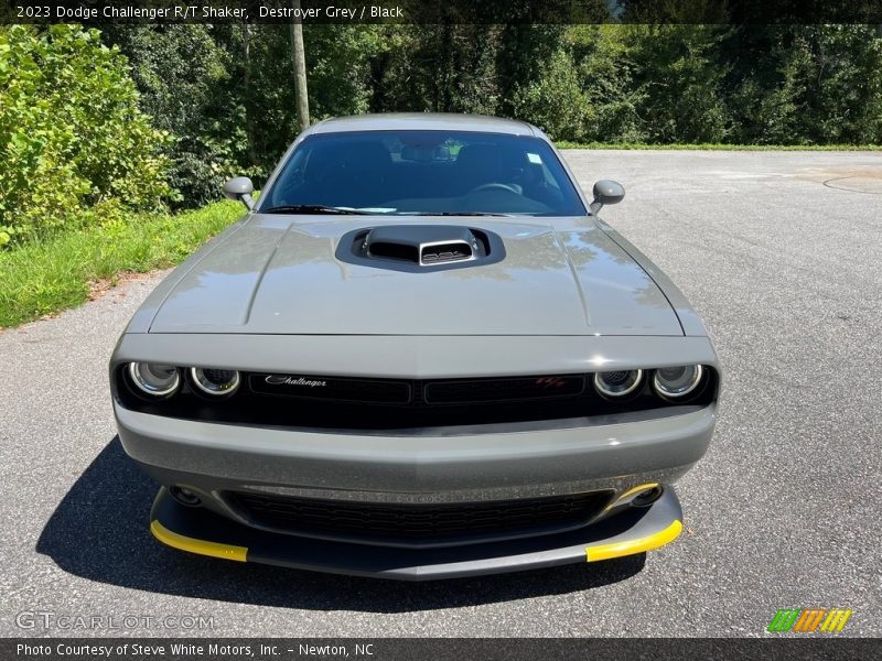 Destroyer Grey / Black 2023 Dodge Challenger R/T Shaker