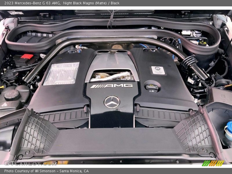  2023 G 63 AMG Engine - 4.0 Liter DI biturbo DOHC 32-Valve VVT V8