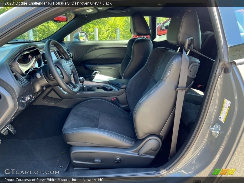 Black Interior - 2023 Challenger R/T Shaker 