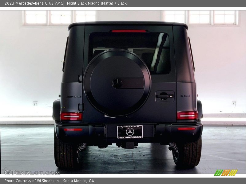 Night Black Magno (Matte) / Black 2023 Mercedes-Benz G 63 AMG
