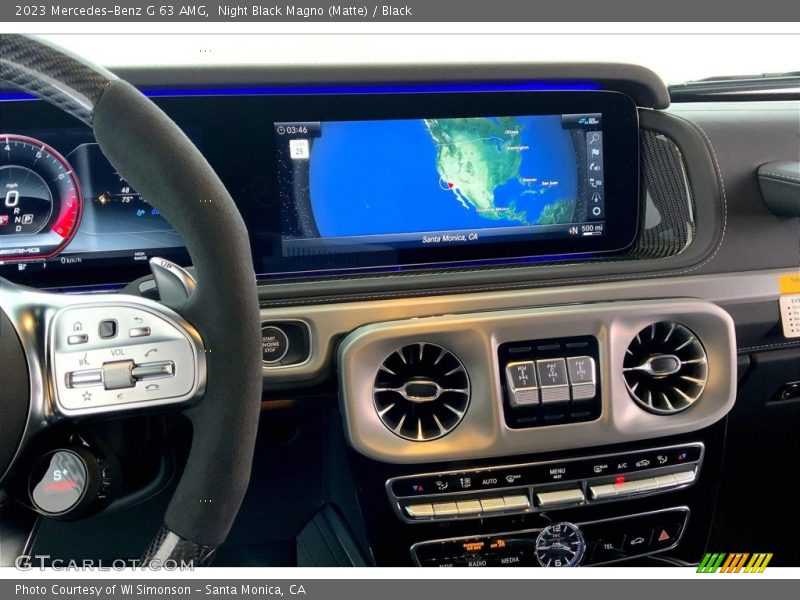 Night Black Magno (Matte) / Black 2023 Mercedes-Benz G 63 AMG