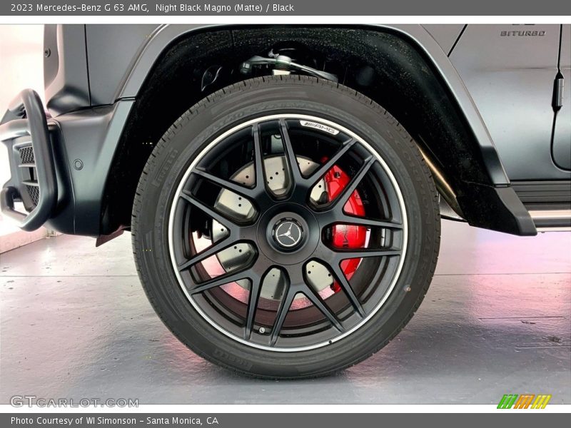 Night Black Magno (Matte) / Black 2023 Mercedes-Benz G 63 AMG