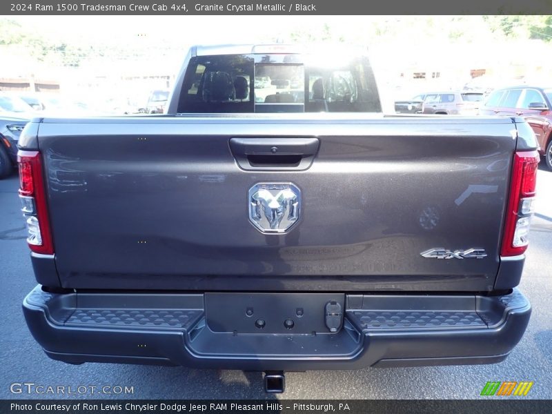 Granite Crystal Metallic / Black 2024 Ram 1500 Tradesman Crew Cab 4x4