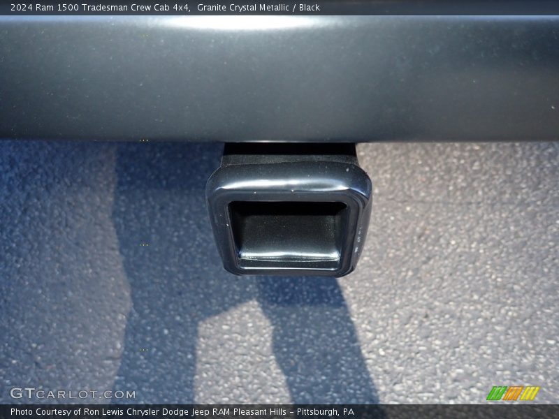 Granite Crystal Metallic / Black 2024 Ram 1500 Tradesman Crew Cab 4x4