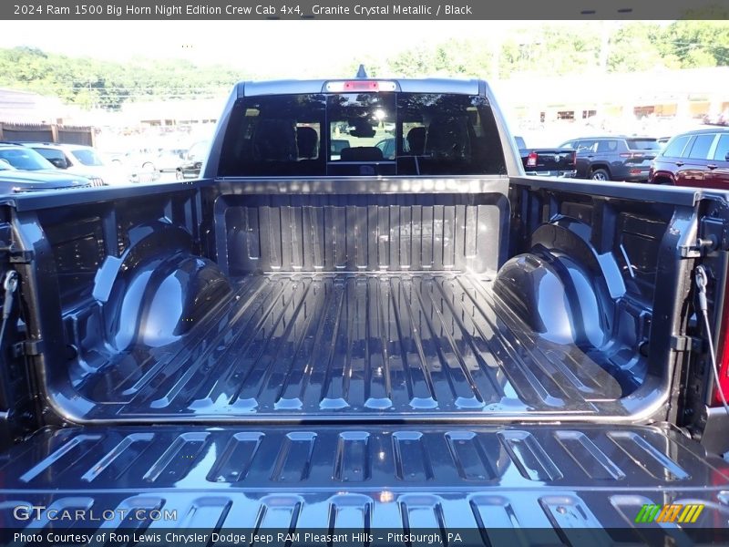 Granite Crystal Metallic / Black 2024 Ram 1500 Big Horn Night Edition Crew Cab 4x4