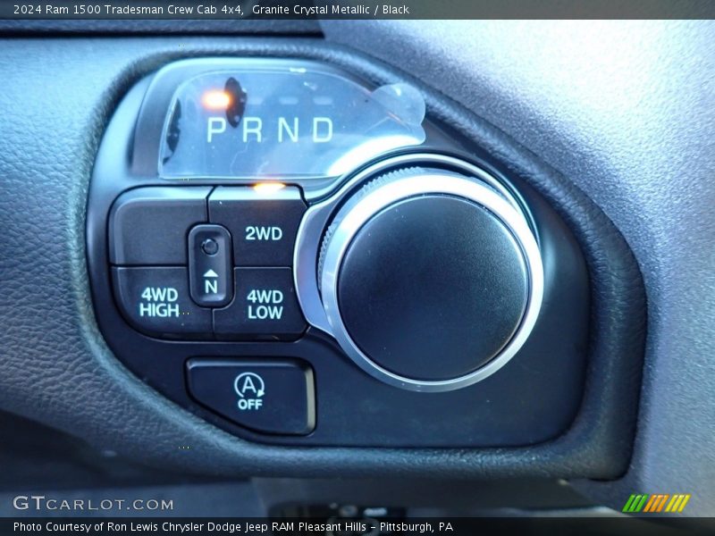 Granite Crystal Metallic / Black 2024 Ram 1500 Tradesman Crew Cab 4x4