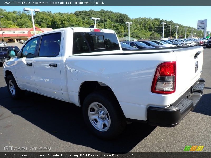 Bright White / Black 2024 Ram 1500 Tradesman Crew Cab 4x4