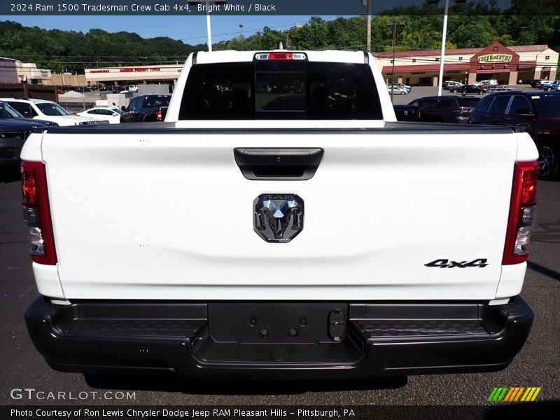 Bright White / Black 2024 Ram 1500 Tradesman Crew Cab 4x4