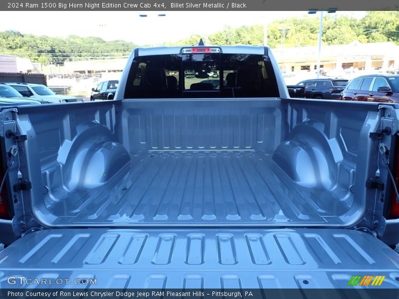 Billet Silver Metallic / Black 2024 Ram 1500 Big Horn Night Edition Crew Cab 4x4