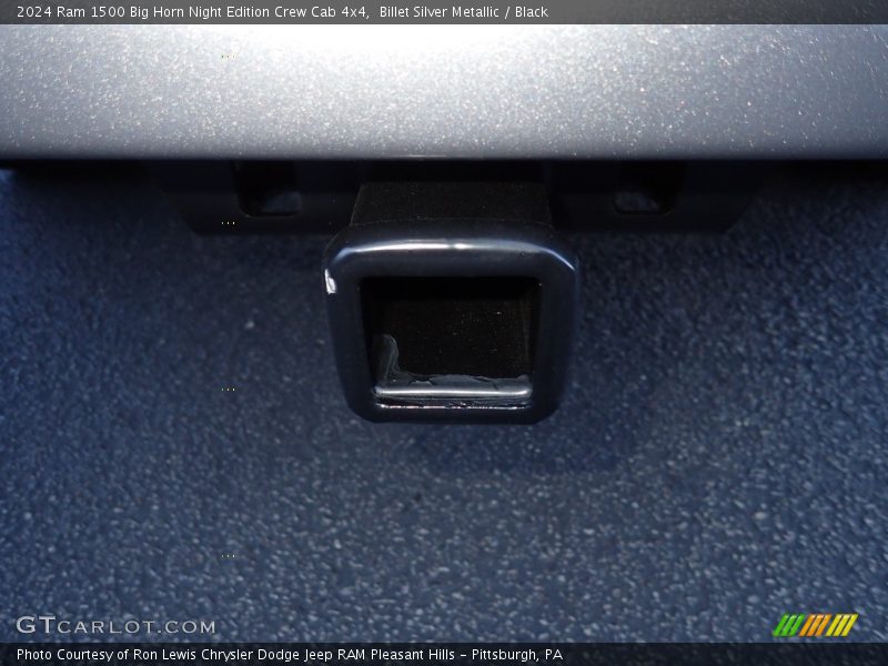 Billet Silver Metallic / Black 2024 Ram 1500 Big Horn Night Edition Crew Cab 4x4