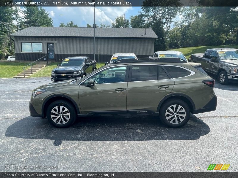 Autumn Green Metallic / Slate Black 2022 Subaru Outback 2.5i Premium