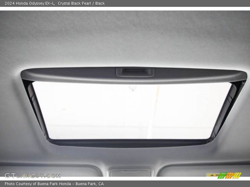 Sunroof of 2024 Odyssey EX-L