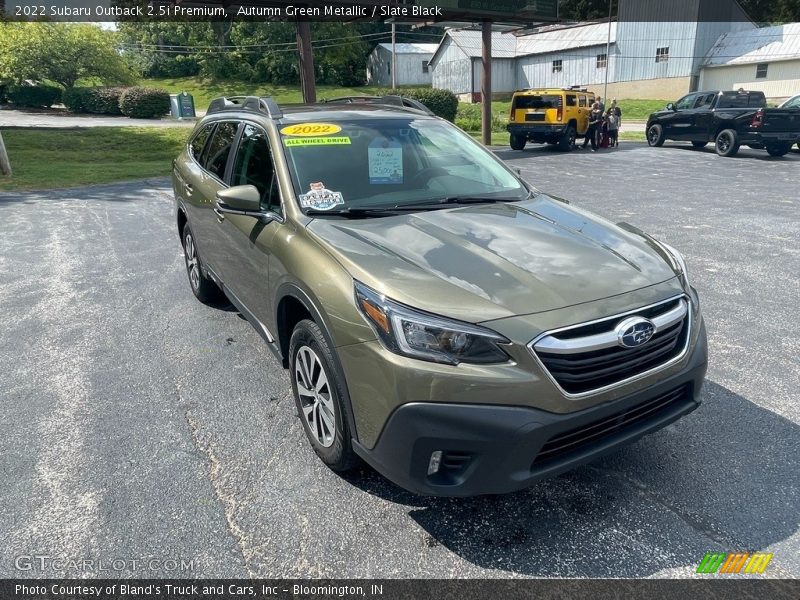 Autumn Green Metallic / Slate Black 2022 Subaru Outback 2.5i Premium