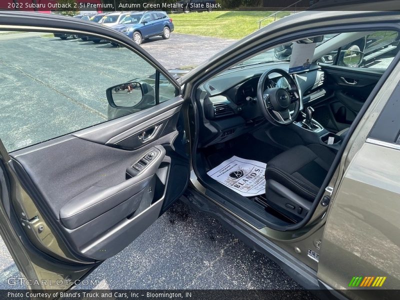 Autumn Green Metallic / Slate Black 2022 Subaru Outback 2.5i Premium