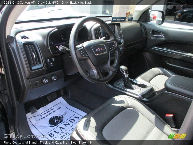 Onyx Black / Jet Black 2022 GMC Canyon AT4 Crew Cab 4WD