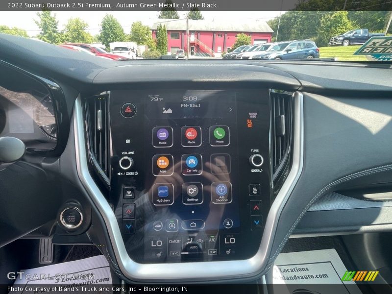 Controls of 2022 Outback 2.5i Premium