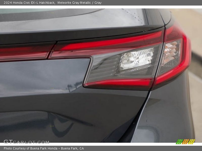 Meteorite Gray Metallic / Gray 2024 Honda Civic EX-L Hatchback