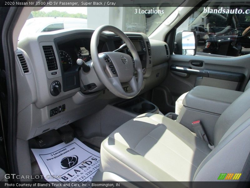  2020 NV 3500 HD SV Passenger Gray Interior