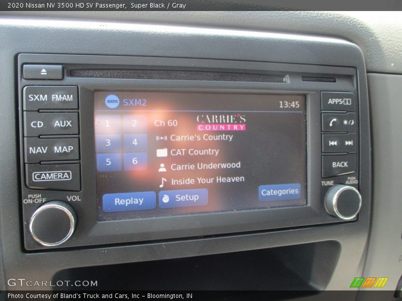 Controls of 2020 NV 3500 HD SV Passenger