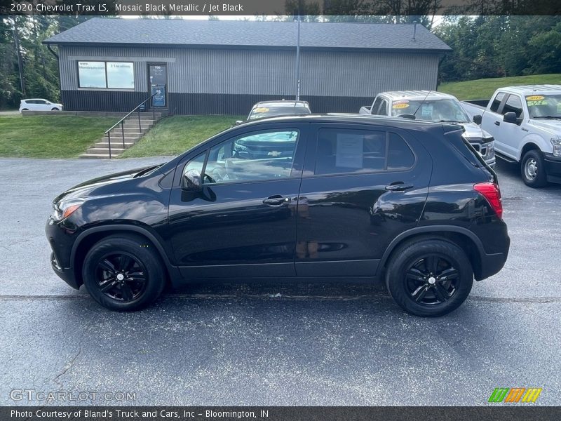 Mosaic Black Metallic / Jet Black 2020 Chevrolet Trax LS