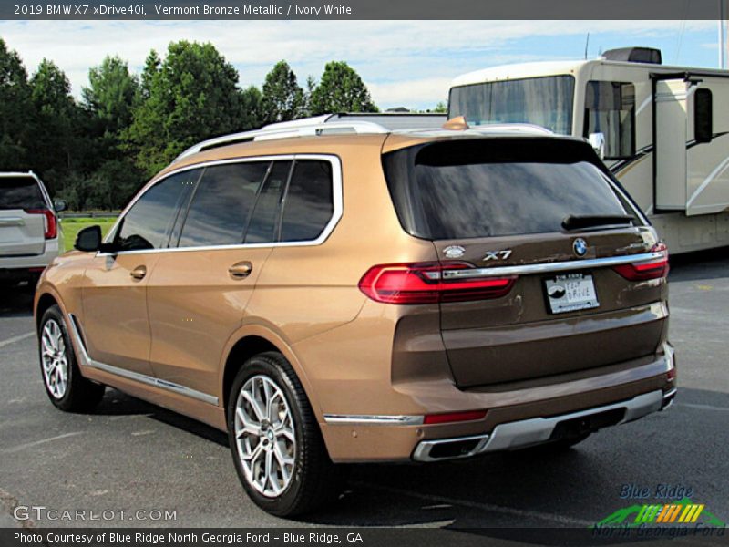  2019 X7 xDrive40i Vermont Bronze Metallic