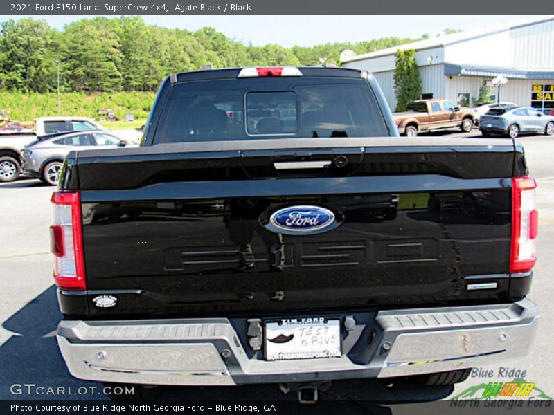 Agate Black / Black 2021 Ford F150 Lariat SuperCrew 4x4