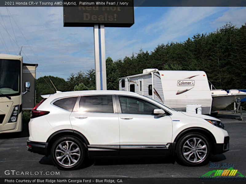  2021 CR-V Touring AWD Hybrid Platinum White Pearl