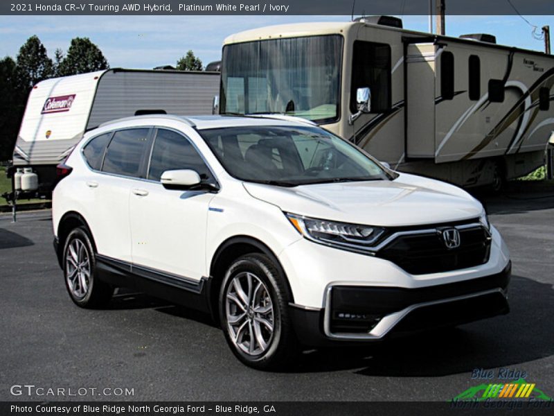  2021 CR-V Touring AWD Hybrid Platinum White Pearl