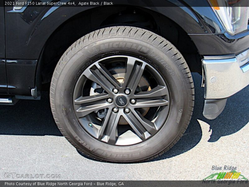 Agate Black / Black 2021 Ford F150 Lariat SuperCrew 4x4