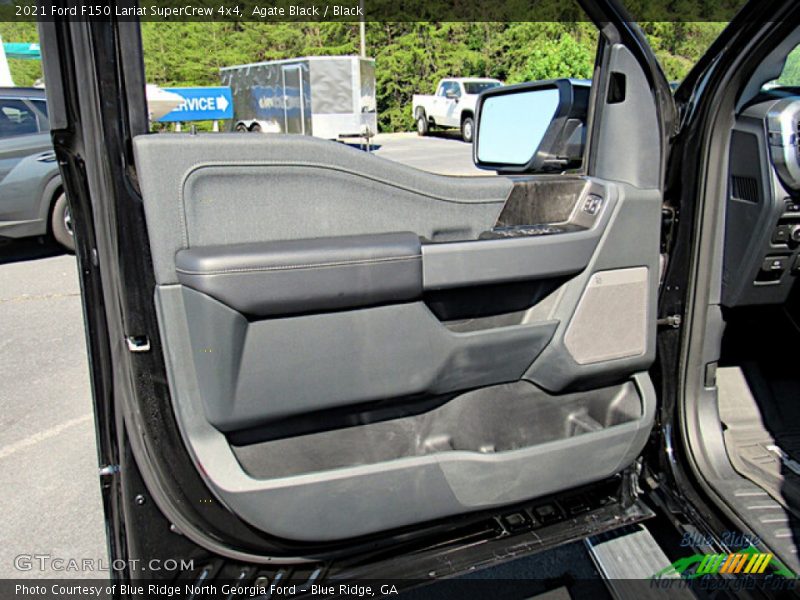 Agate Black / Black 2021 Ford F150 Lariat SuperCrew 4x4